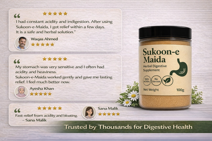 Sukoon-e-Maida – Herbal Digestive Supplement