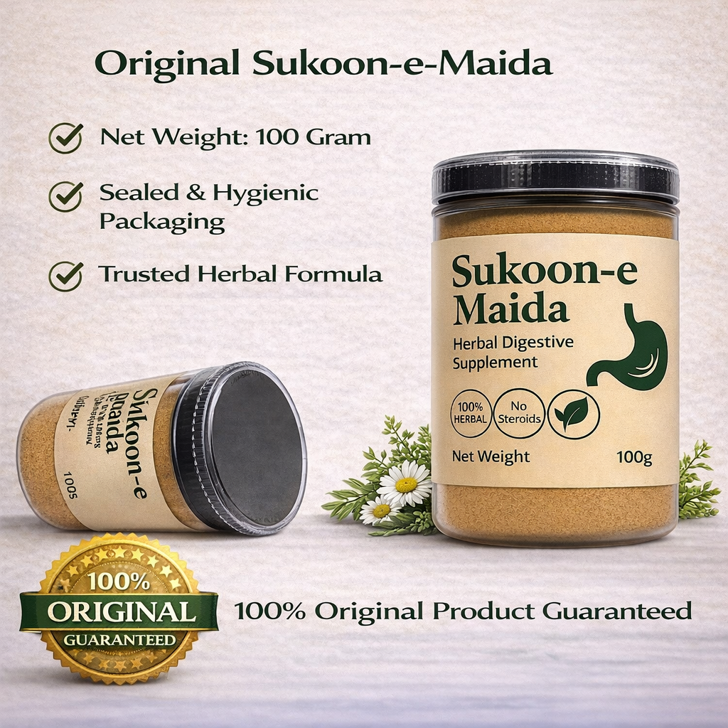 Sukoon-e-Maida – Herbal Digestive Supplement