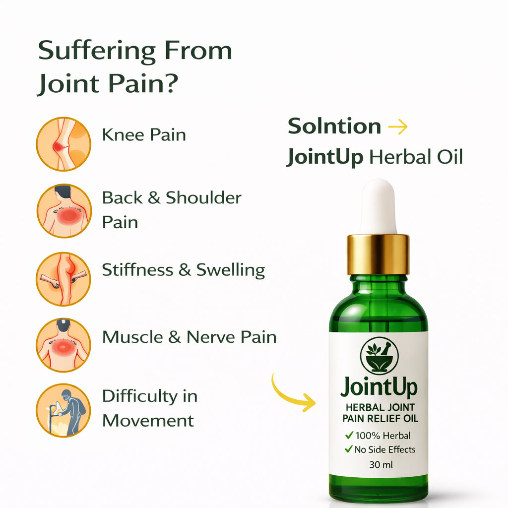 JointUp – Herbal Joint Pain Relief Oil