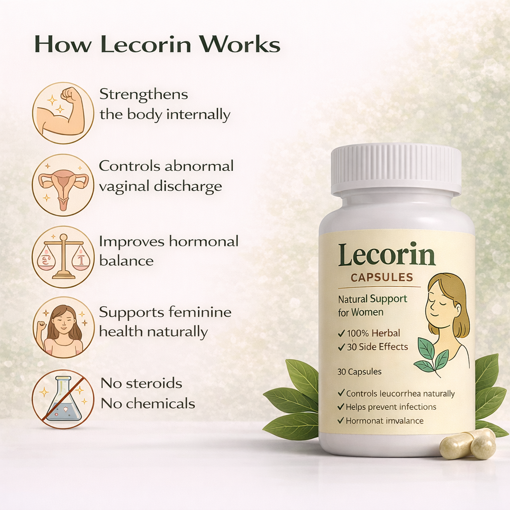 Lecorin Capsules – Natural Support for Women