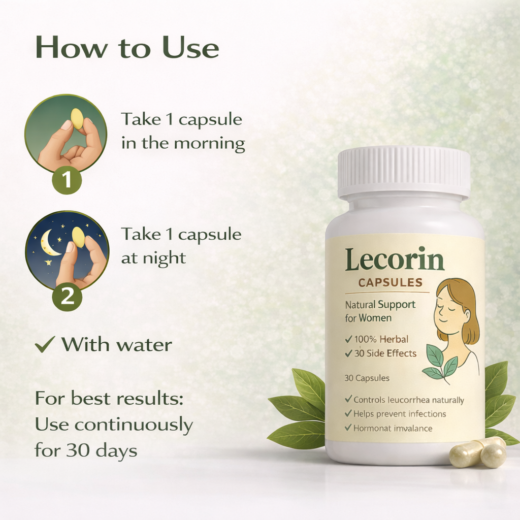 Lecorin Capsules – Natural Support for Women