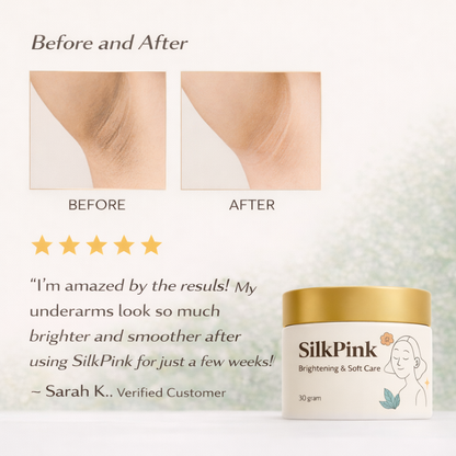 SilkPink – Sensitive Area Brightening Cream | 100% Herbal