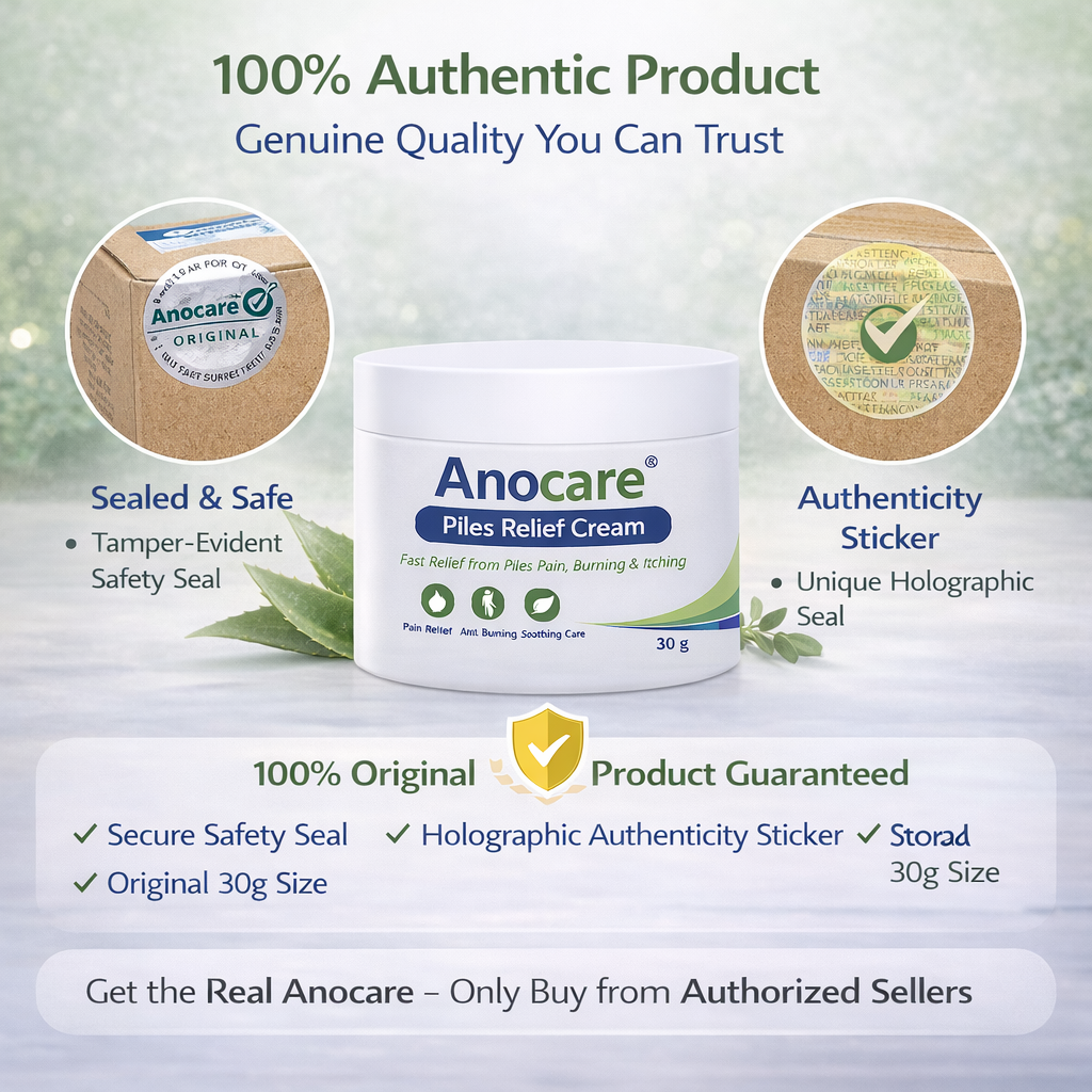 Anocare Piles Relief Cream – Fast Relief from Pain, Burning & Itching